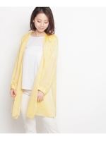 フーデットシャンブレーシャツ/イエロー(032)