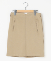 二重織り玉縁ポケットタイトスカート