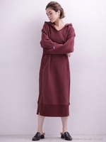 別注リバースウィーブフードワンピ【Champion×MIHO NOJIRI】/グレー