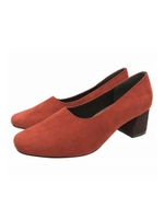 スクエアトゥパンプス/RD/S