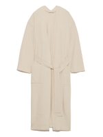 ベルト付カーディガン/WHT