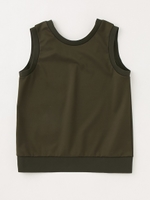 ヴィーネポンチノースリーブTOP/BROWN