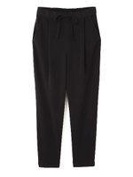 ◆大きいサイズ◆ストレッチポンチテーパーパンツ/ブラック(010)