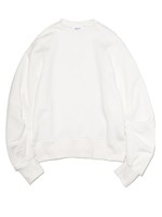 タックスリーブトレーナー/WHT