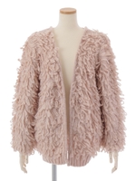 ループロングカーデ/ホワイト