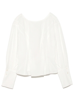 【emmi atelier】ウエストダーツブラウス/CML