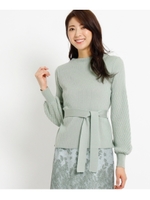 【洗える】ボトルネックプルオーバー/オフホワイト(003)