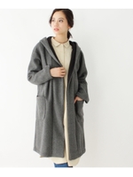 ジャガード調起毛コーディガンジャケット/キャメル(541)