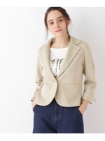 ポンチテーラードジャケット/ベージュ(052)