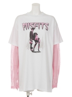 レイヤードロンTEE/ブラック