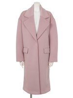 フォルムコクーンコート/PNK