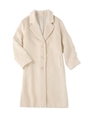 PEACH JOHN/スーパーホットシャギーチェスターコート/ライトベージュ