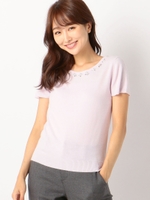ニットトップス　コンポ1/ラベンダー