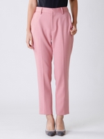 ダブルクロステーパードパンツ/ライトピンク