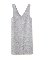 ツイードジャンパースカート/グレー1(021)