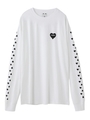 HEARTS L/S BIG TEE/オレンジ