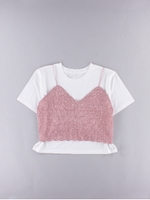 ・ラメキャミビスチェセット/グリーン