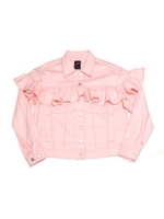 フリルGジャン/ブルーデニム