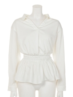 スキッパーシャーリングSH TOP/BLK