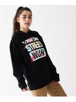 VISION ビッグロゴパーカ- 『ベアブリック』付33302/アイボリー(004)