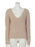 Fluffy Knit TOP/L/PNK