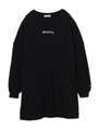 STENCIL BIG SWEAT DRESS/ネイビー
