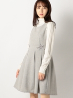 フェミニンレースアップジャンスカ/クロ