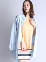 CHAMBRAY SHIRTS　OP/シャンブレーシャツワンピース