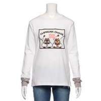 【50%OFF】Disneyコラボチップ&デールアップリケTシャツ