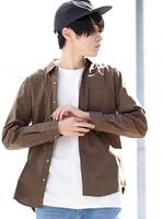 【WEB限定商品】WEGO/ストレッチブロードシャツ