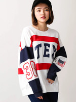 WEGO/パネルビッグプルオーバー