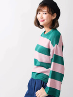 WEGO/ボーダーニット