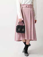 WEGO/リングベルトイレヘムミディスカート