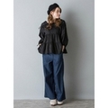 【50%OFF】【LIEN】ティアード2WAYブラウス