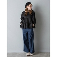 【50%OFF】【LIEN】ティアード2WAYブラウス