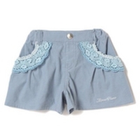 【50%OFF】レースつきコーデュロイキュロット