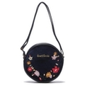 【45%OFF】【ニコラ掲載】フラワー刺しゅう入りポシェット
