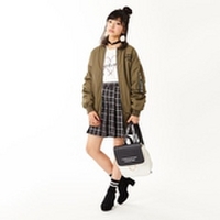 【50%OFF】【ニコラ掲載】ミリタリー風ビッグシルエットジャケット