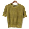 【新品】 かぎ編みカットソー 1 バーバリーロンドン 48941 BURBERRY LONDON グリーン系 レディース