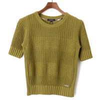 【新品】 かぎ編みカットソー 1 バーバリーロンドン 48941 BURBERRY LONDON グリーン系 レディース