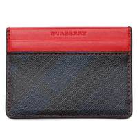 【新品】 カード入  バーバリーロンドン y-001050 BURBERRY LONDON ネイビー系 メンズ