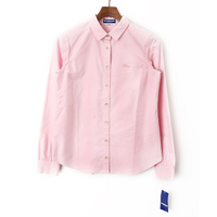 【新品】 カラーシャツ 38 バーバリーブルーレーベル 48815 BURBERRY BLUE LABEL ピンク系 レディース
