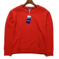 【新品】 クルーネックニットカットソー 38 バーバリーブルーレーベル 66219 BURBERRY BLUE LABEL オレンジ レディース