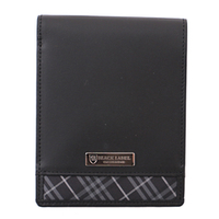 【新品】 クレストブリッジ マイクロチェック バスタイプウォレット [全長]12cm cb-000304 CRESTBRIDGE ブラック系 メンズ