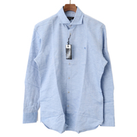 【新品】 シャツ 39 バーバリーブラックレーベル 48719 BURBERRY BLACK LABEL ブルー系 メンズ