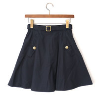 【新品】 スカート 36 バーバリーブルーレーベル 48883 BURBERRY BLUE LABEL ネイビー系 レディース