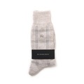 【新品】 ソックス 25〜26 バーバリーロンドン 52146 BURBERRY LONDON グレー系 メンズ