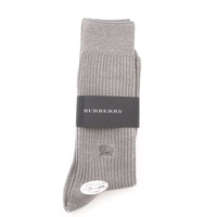 【新品】 ソックス 25〜27 バーバリーロンドン 52127 BURBERRY LONDON グレー系 メンズ