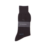 【新品】 ソックス 靴下 25〜26 バーバリー 50452 BURBERRY ブラック系 メンズ
