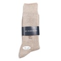 【新品】 ソックス 無地 25〜27cm バーバリーロンドン 70304 BURBERRY LONDON ベージュ メンズ
